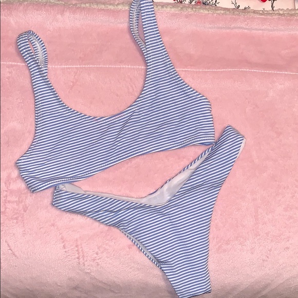 Blue 2-piece Bikini - Picture 1 of 2